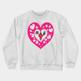 HEART ART Crewneck Sweatshirt